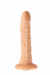Realistyczne zakrzywione dildo na przyssawce 21 cm