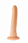 Realistyczne zakrzywione dildo na przyssawce 21 cm