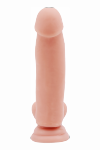 Realistyczne miękkie dildo na przyssawce z jądrami 18 cm