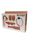 Zestaw 5-częściowy do BDSM brązowy BLAZE ELITE