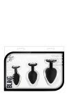 Luxe bling plugs training kit white gems