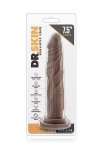 Dildo Dr. Skin Realistic Cock 7.5 chocolate