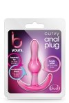 Smukły korek analny z kulką plug zatyczka z kotwicą