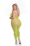 Seksowna bielizna erotyczna biustonosz + leginsy plus size
