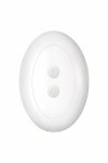 Podgrzewany naturalny wibrator z jądrami 19 cm
