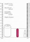 10 speed rechargeable bullet - pink