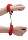 Beginners Handcuffs Furry - red