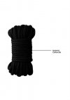 Lina do shibari i kinbaku wiązania czarna 10 m