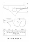 Vibrating Strap-on Thong with Removable Rear Straps - XL/XXL