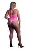 Body with Halter Neck - neon pink - XL/XXXXL