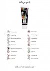 Extra thick lubricant - rainbow - 0.8 fl oz / 25 ml