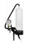 Elite beginner pump with psi gauge - transparent