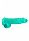 Żelowy penis dildo z przyssawką 15 cm