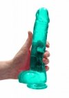 Żelowy penis dildo z przyssawką 25 cm 