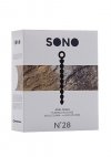 Sonda analna łańcuszek do anusa z uchwytem 24,5 cm