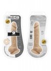 Realistyczne dildo z jądrami żylasty penis na przyssawce 23 cm