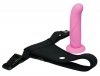 Strap-on uprząż dildo na przyssawce sztuczny penis 14,5 cm