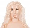Dmuchana sex lalka z funkcją wibracji atrakcyjna blondynka