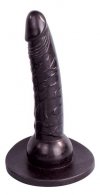 Zestaw strap-on stringi trzy różne czarne penisy dildo na pasku
