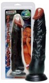 Afrykańskie żylaste dildo realistyczny penis 23 cm