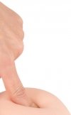 Elastyczne realistyczne dildo penis z przyssawką 24 cm