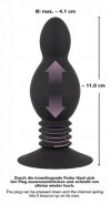 Podskakujący korek analny wtyczka plug na mocnej przyssawce