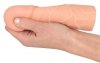 Realistyczna nakładka na penisa przedłużka żylasta + 4 cm