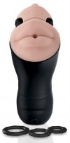 Masturbator premium podwójny Pee Double wibrujący