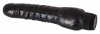 Wibrujące zakrzywione dildo czarne 22 cm