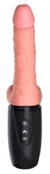 Posuwiste wibrujące dildo sztuczny penis 16,5 cm