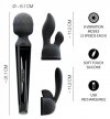 Massage wand & 2 attachments