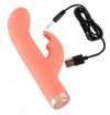Peachy mini rabbit vibrator