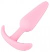 Stożkowy korek analny plug z uchwytem Cuties Plugs różowy