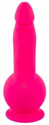 Realistyczny wibrator na przyssawce wibrujące dildo