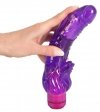 Realistyczny żelowy wibrator żylasty 23 cm