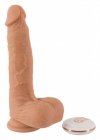 Realistyczne wibrujące dildo wibrator sterowany pilotem 