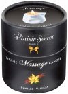 Zmysłowa świeca do masażu erotycznego wanilia 80 ml