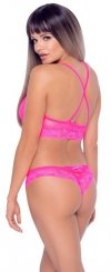 Różowa zmysłowa sex bielizna Cottelli  L/XL