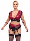 Komplet sex bielizny cottelli z pasem 3XL