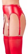 Suspender belt red L/XL