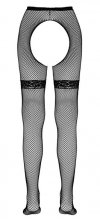 Sexy rajstopy odkryte Cottelli Net Tights M/L