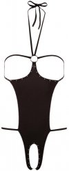 Seksowne body erotyczne z dziurką i odkrytymi piersiami S-L