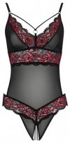 Sexy erotyczne koronkowe body Cottelli L/XL