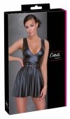 Czarna mini sukienka Flared Dress XL