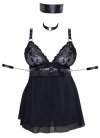 Seksowna koronkowa koszulka babydoll Cottelli 3XL