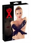 Latex gloves lateksowe czarne rękawiczki M