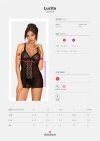 Obsessive Lucita koszulka i stringi czarna L/XL