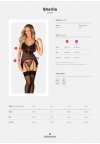 Bielizna erotyczna Sherila gorset i stringi XL/2XL