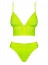 Obsessive Neonia top i figi żółty L/XL
