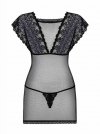 Obsessive 821-CHE-1 koszulka i stringi L/XL